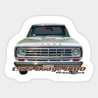 1975 Dodge D100 Pickup Truck Sticker